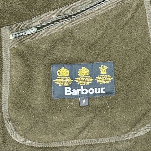 Barbour Green Lightweight Quilted Jacket - Picture 7 of 7